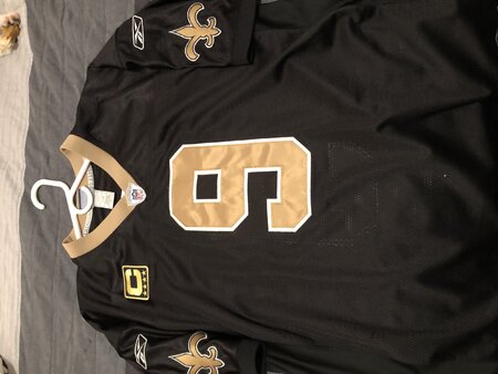 reebok drew brees authentic jersey