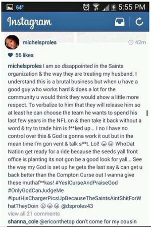 Sproles-wife-goes-off_2014.JPG