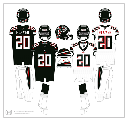Tweaking The NFCS: Bucs & Falcons New Uniforms