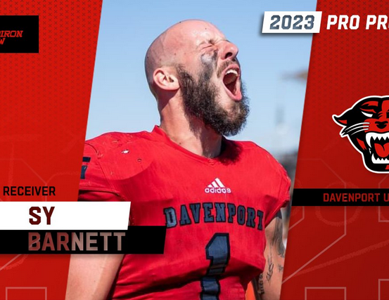 Sy Barnett signs with the New Orleans Saints - Davenport