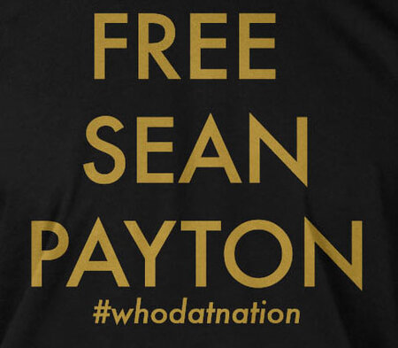 FreeSeanPayton#Whodatnation - Shirt - Black - eBay Front.jpg