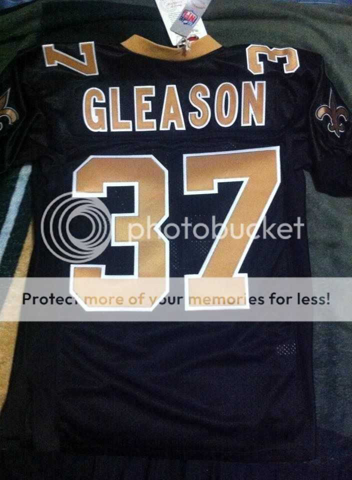 Authentic Steve Gleason NEW ORLEANS Saints 2006 Mitchell &