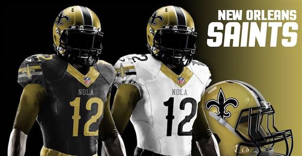 Uniform Redesigns to distract from a less than ideal September. : r/Saints