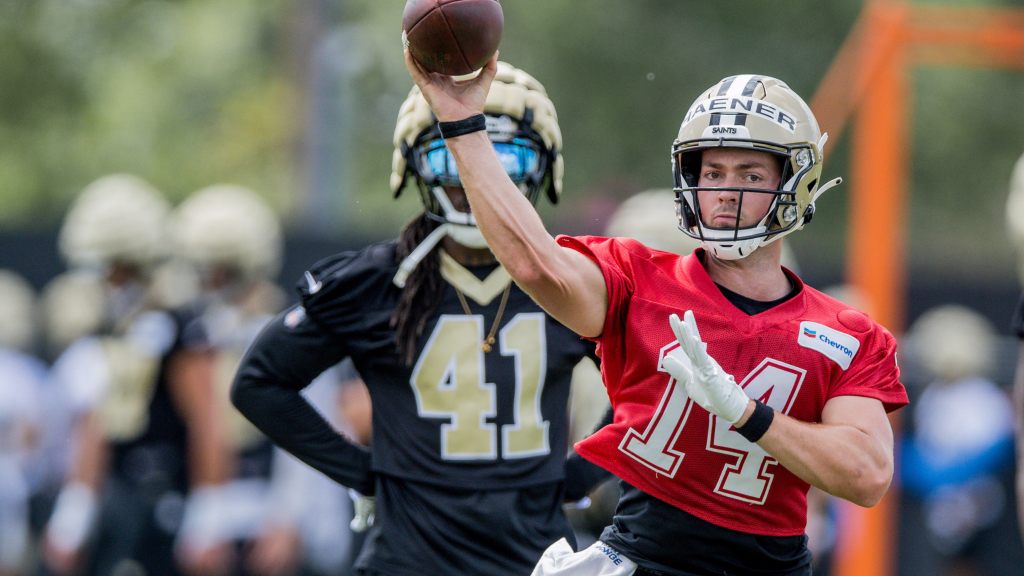 Saints reserve rookie QB Jake Haener suspended 6 games - The San