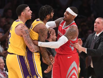 NBA: Houston Rockets at Los Angeles Lakers