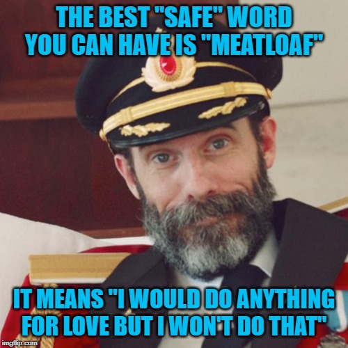 Image result for the perfect safe word