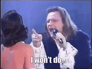 Meat Loaf IWont Do That GIF - MeatLoaf IWontDoThat No - Discover ...